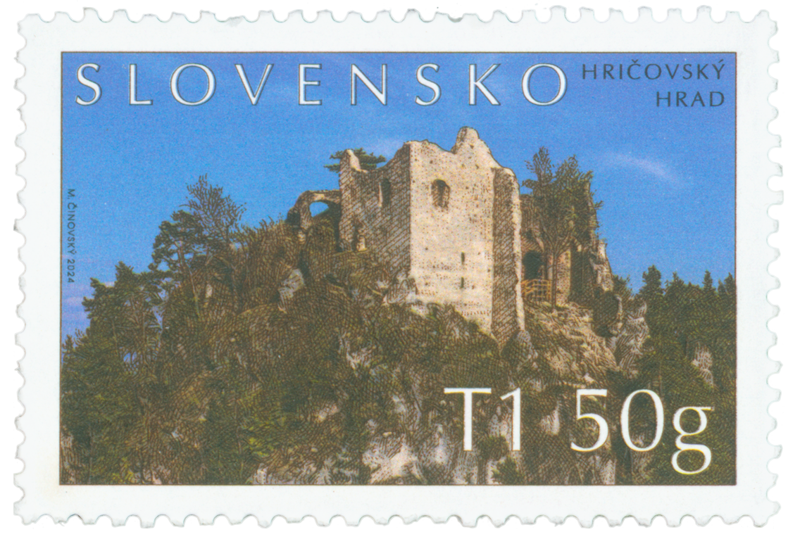 827 - Krásy našej vlasti: Hričovský hrad